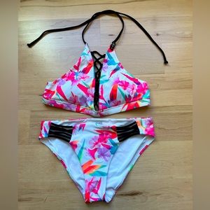 2/$10 Neon tropical bikini set